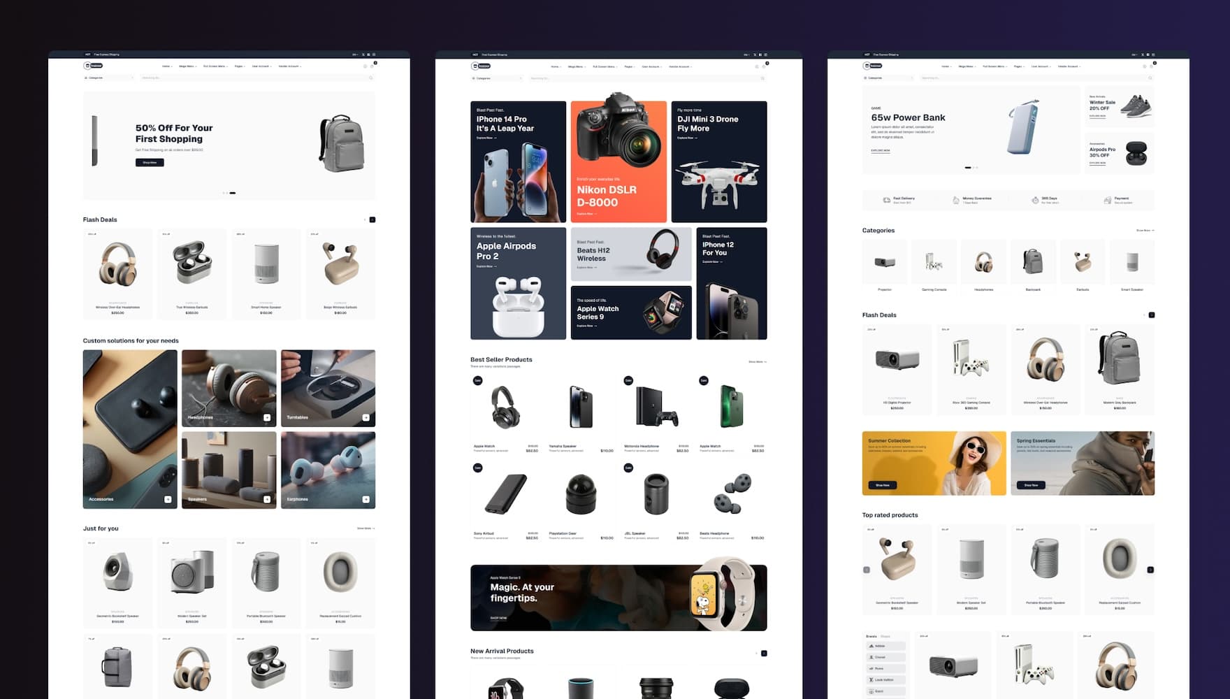 Bazaar storefront demo preview
