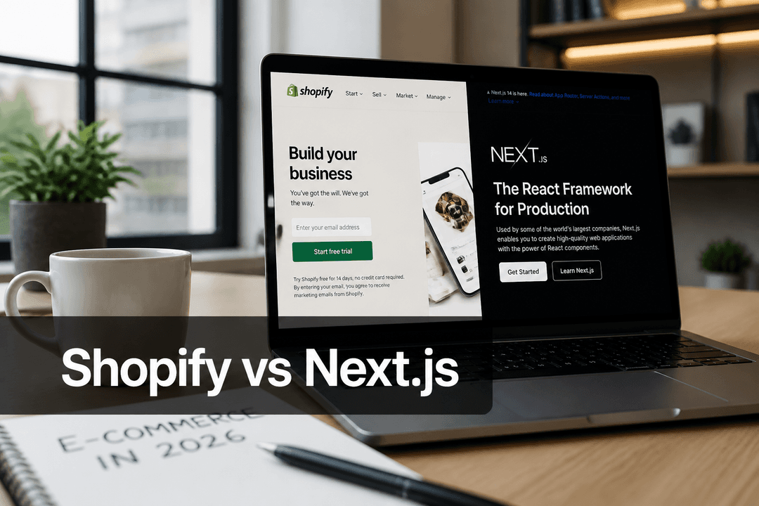 Shopify vs Next.js for E-commerce in 2026