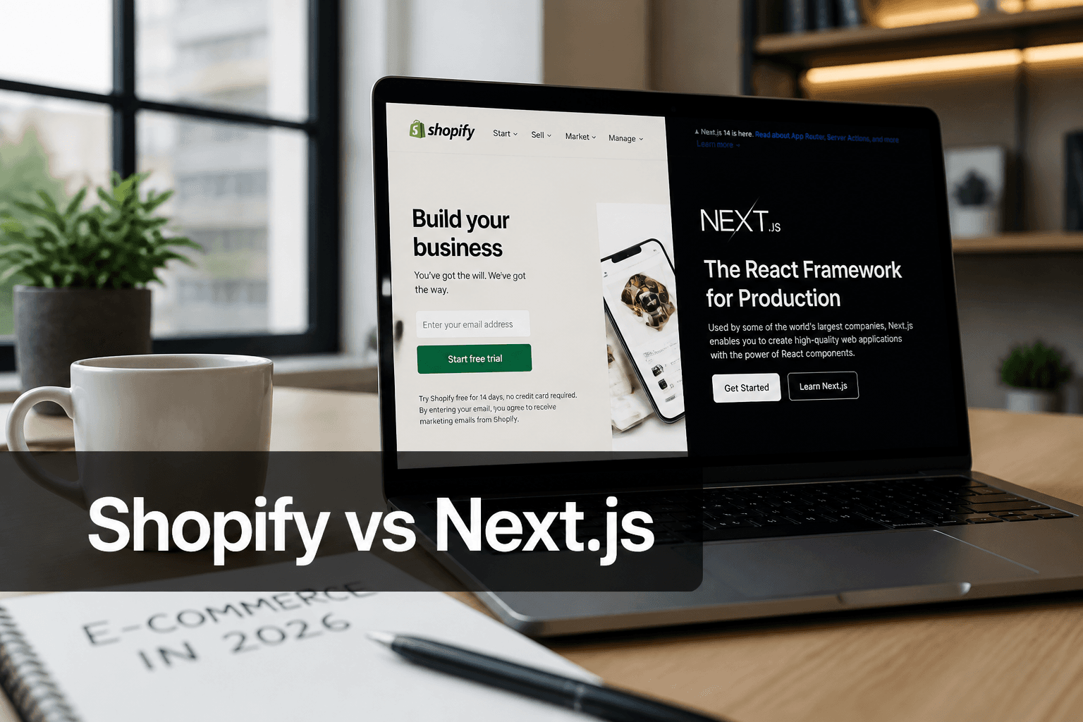 Shopify vs Next.js for E-commerce in 2026