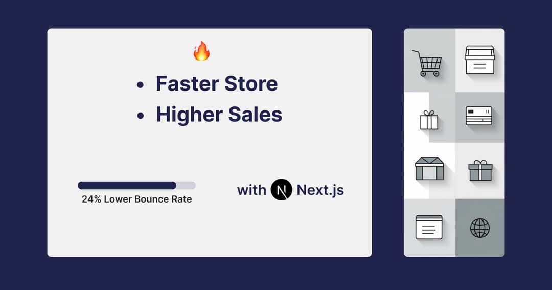 How Next.js boosts Your eCommerce website performance in 2025